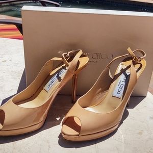 Jimmy Choo Nude Heels